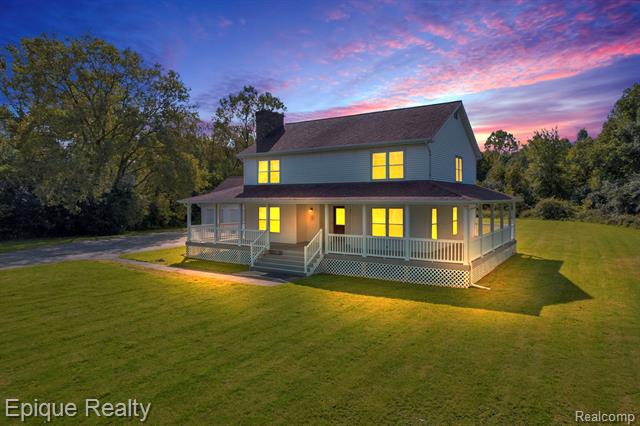 front view for 3289 W Dodge Road, Clio, Mi. 48420