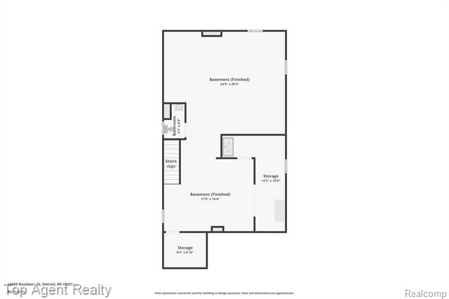 Builiding view forty five for 16565 Roselawn, Detroit, MI. 48221