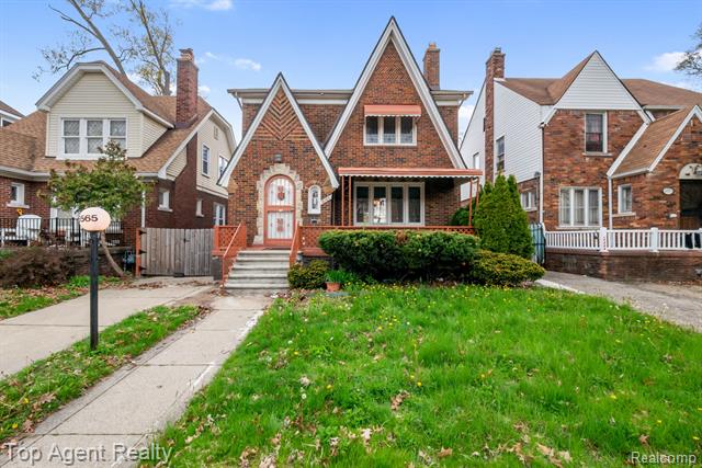 front view for 16565 Roselawn, Detroit, Mi. 48221