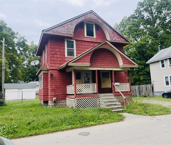 front view for 112 Lincoln Ct Court, Jackson, Mi. 49203