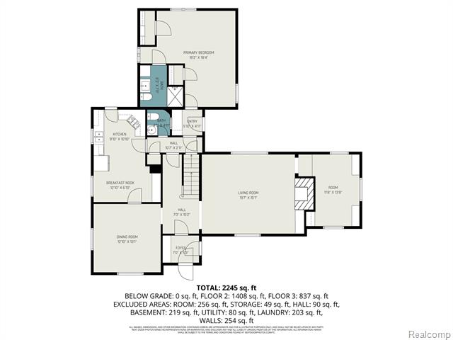 Builiding view thirty seven for 1725 Lincoln, Flint, MI. 48503