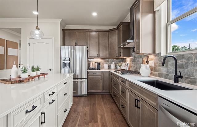 Builiding view nine for 867 Kelpie, Ann Arbor, MI. 48108