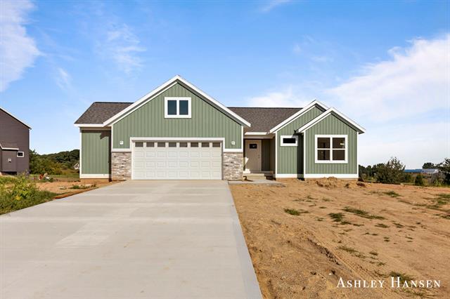 front view for 3039 Rabbit Run Ne, Lowell, Mi. 49331