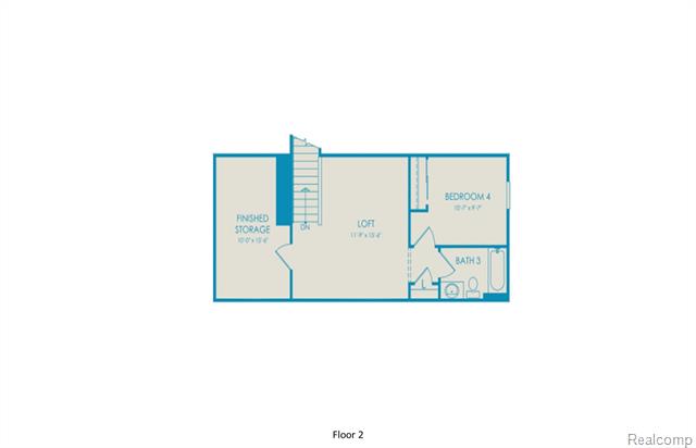 Builiding view two for 3036 Sheffield, Clarkston, MI. 48346