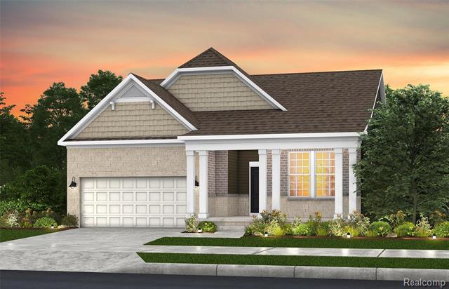 front view for 3036 Sheffield Circle, Clarkston, Mi. 48346