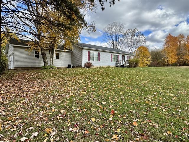 front view for 5090 7 Mile Road, Burlington, Mi. 49029