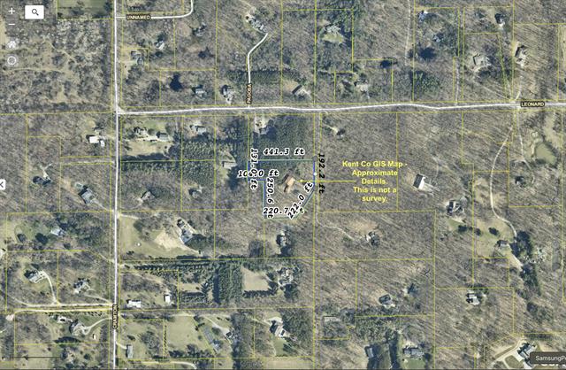 Builiding view sixty two for 7380 Leonard, Ada, MI. 49301