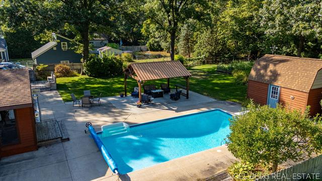 Builiding view fifty five for 15843 Brucker, Grand Haven, MI. 49417