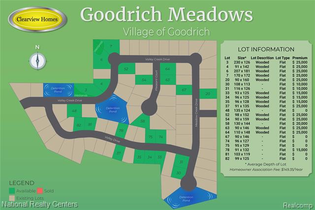 Builiding view forty three for 10465 Valley, Goodrich, MI. 48438