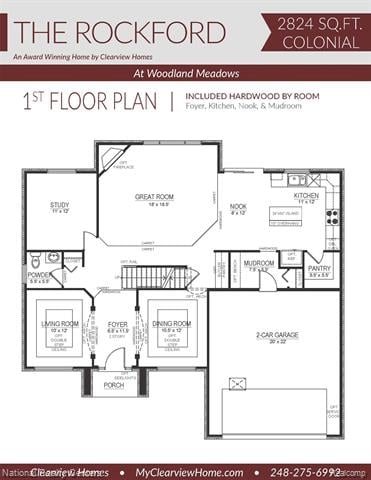 Builiding view forty for 10465 Valley, Goodrich, MI. 48438