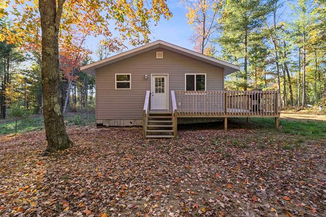 front view for 6483 S Emma Avenue, Baldwin, Mi. 49304