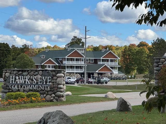 Builiding view thirty three for 2418 Hawks Eye, Bellaire, MI. 49615