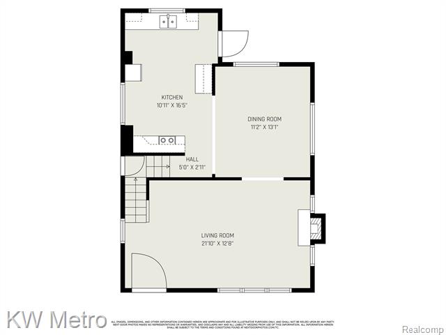 Builiding view sixteen for 6533 Willette, Detroit, MI. 48210