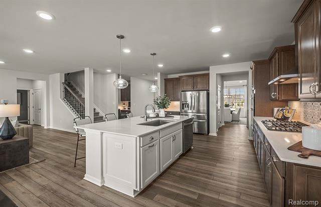 Builiding view eight for 59580 Schuss Gully, New Hudson, MI. 48165