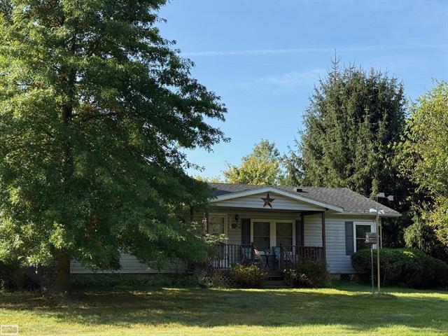 front view for 2173 N Youngs Road, Attica, Mi. 48412