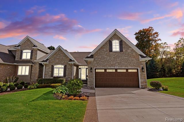 front view for 68 Fox Hollow Drive, Metamora, Mi. 48455