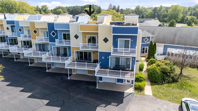 front view for 23 Diamond Point Lane, New Buffalo, Mi. 49117