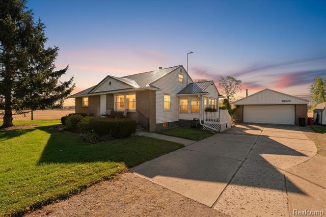 front view for 16303 Almont Road, Allenton, Mi. 48002