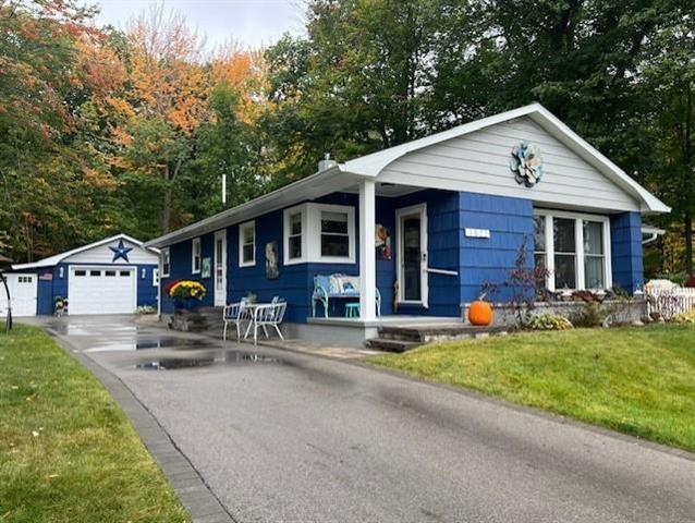 front view for 1522 Douglas Drive, East Tawas, Mi. 48730