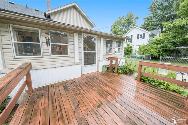 Builiding view twenty one for 128 First, Milan, MI. 48160