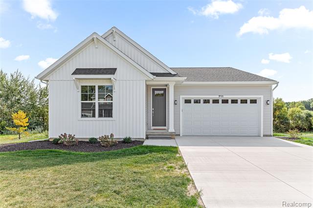 front view for 711 W Windward Way, Perry, Mi. 48872
