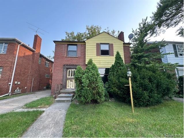 front view for 12819 Pembroke Avenue, Detroit, Mi. 48235