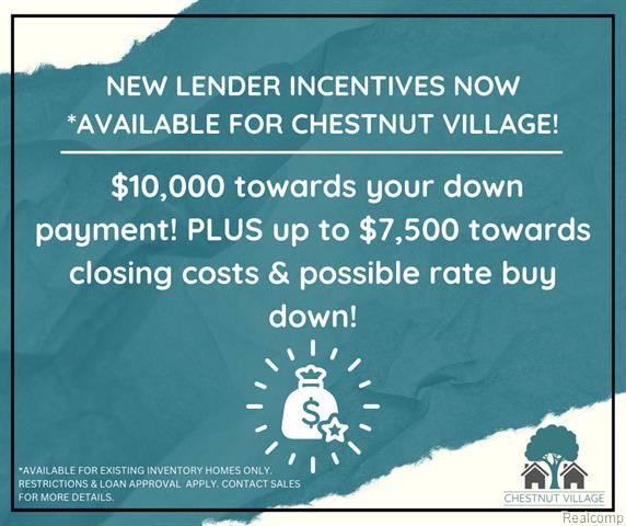 Builiding view forty for 491 Jubilee, Whitmore Lake, MI. 48189