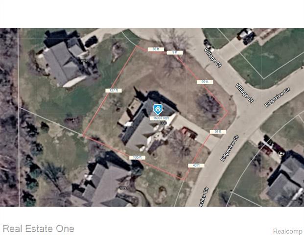 Builiding view fifty one for 1043 Ridgeview, Lake Orion, MI. 48362