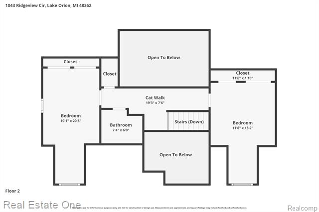 Builiding view forty seven for 1043 Ridgeview, Lake Orion, MI. 48362