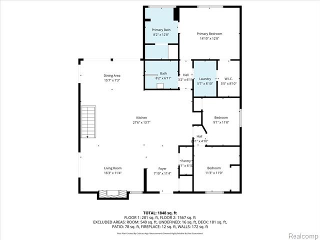 Builiding view fifty for 551 Joslyn, Lake Orion, MI. 48362