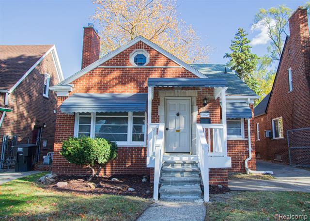 front view for 16896 Manor Street, Detroit, Mi. 48221