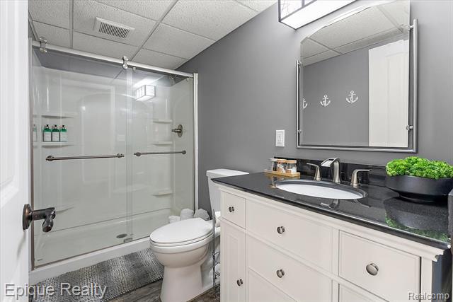 Builiding view fifty six for 36 Highland, Lake Orion, MI. 48362