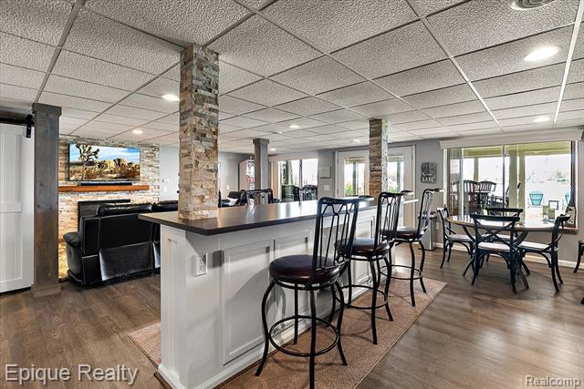 Builiding view fifty two for 36 Highland, Lake Orion, MI. 48362