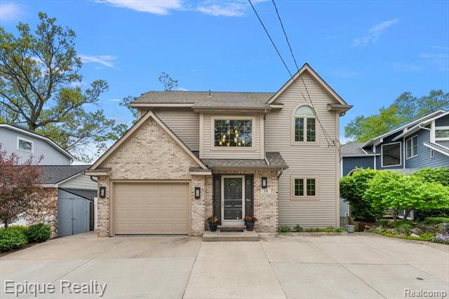 Builiding view sixty three for 36 Highland, Lake Orion, MI. 48362