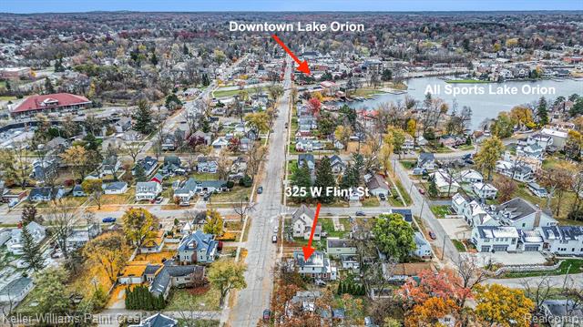 Builiding view twenty one for 325 W Flint, Lake Orion, MI. 48362