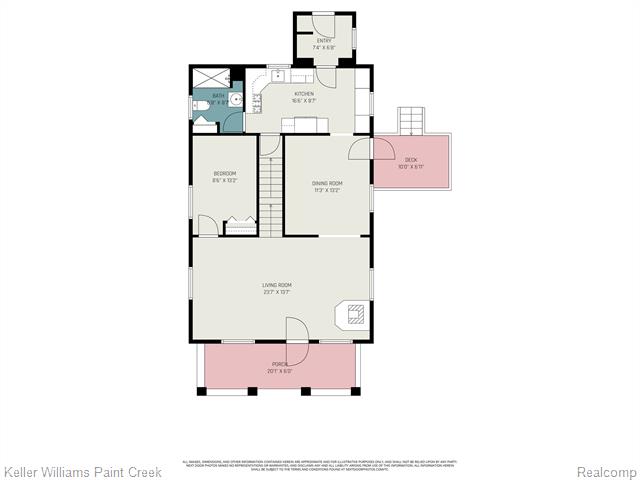 Builiding view twenty three for 325 W Flint, Lake Orion, MI. 48362