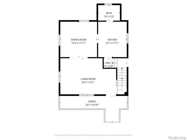 Builiding view thirty for 129 N Slater, Lake Orion, MI. 48362