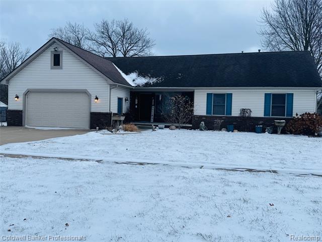 front view for 412 Rosette St, Holly, Mi. 48442