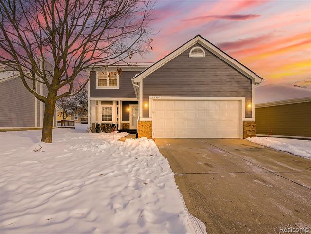 front view for 41399 Belden Cir, Novi, Mi. 48377