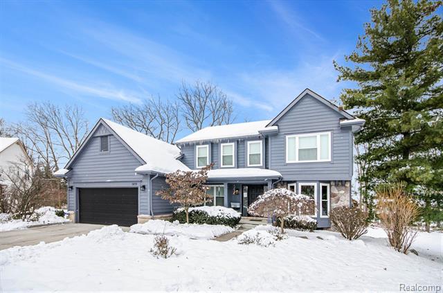 Builiding view four for 1871 Plumridge, Walled Lake, MI. 48390