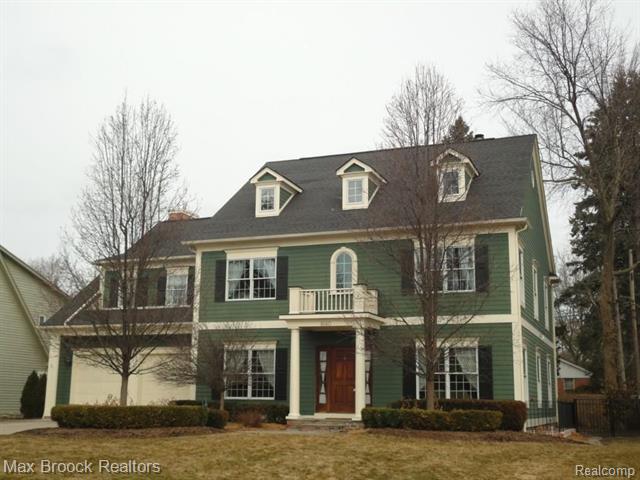 front view for 1640 Northlawn Blvd, Birmingham, Mi. 48009