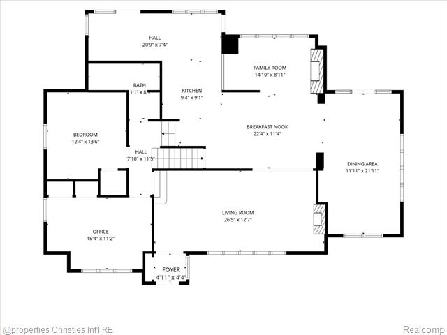 Builiding view sixty four for 352 S Glenhurst, Birmingham, MI. 48009