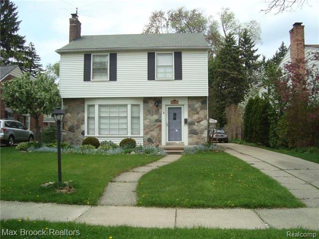 front view for 1711 Villa Rd, Birmingham, Mi. 48009