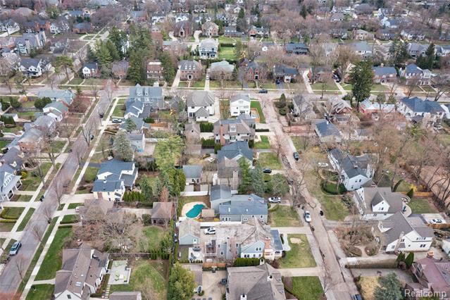 Builiding view seventy five for 1834 Fairview, Birmingham, MI. 48009