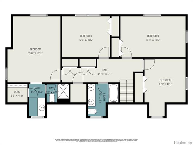 Builiding view fifty seven for 4597 Broughton, Bloomfield Hills, MI. 48301