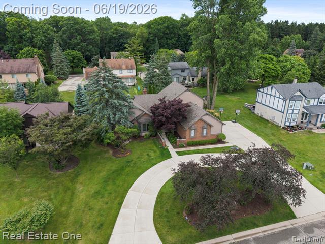 Builiding view forty eight for 5277 Waterview, West Bloomfield, MI. 48323