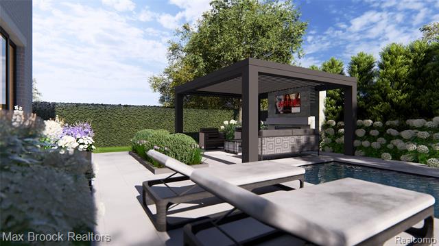 Builiding view eight for 1183 Puritan, Birmingham, MI. 48009