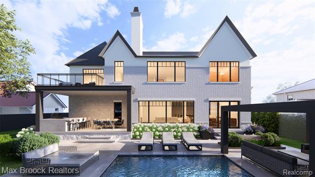 Builiding view five for 1183 Puritan, Birmingham, MI. 48009