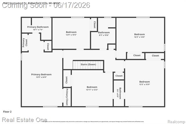 Builiding view sixty two for 1632 Spotswood, Bloomfield Hills, MI. 48302