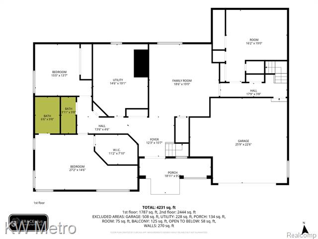 Builiding view eight for 3086 Bloomfield Park, West Bloomfield, MI. 48323